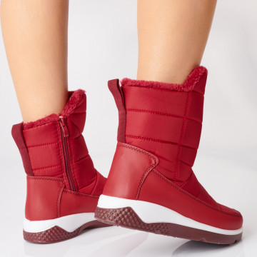 Cizme Dama Imblanite Miranda 3 Rosii- Need 4 Shoes