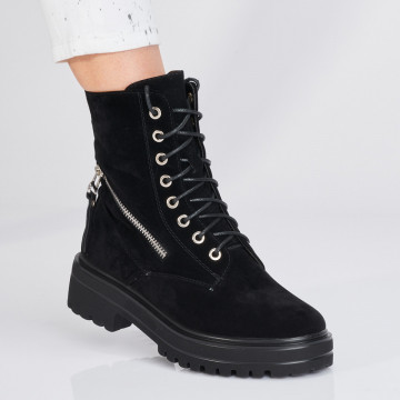 Ghete Dama Casual Taylor 2 Negre-Need 4 Shoes