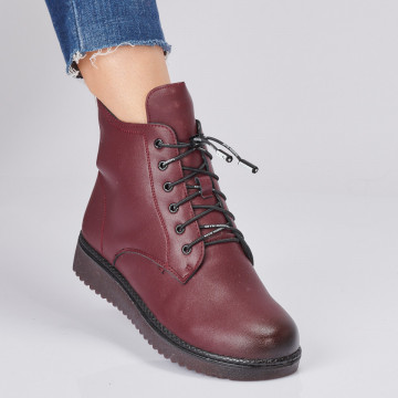 Ghete Dama Imblanite Lindy Bordo- Need 4 Shoes