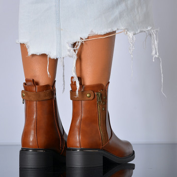 Ghete Dama Imblanite Milena Camel- Need 4 Shoes