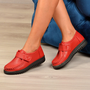 Pantofi Casual Dama Tora Rosii- Need 4 Shoes