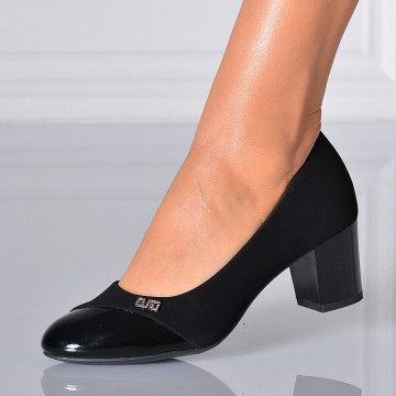 Pantofi Cu Toc Dama Deta 2 Negri- Need 4 Shoes