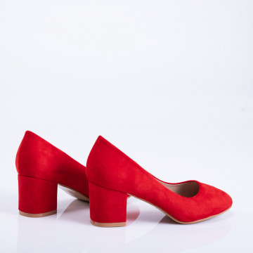 Pantofi Cu Toc Dama Lien Rosii- Need 4 Shoes