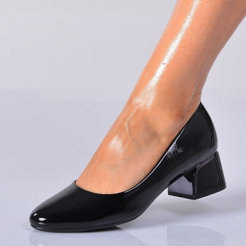 Pantofi Cu Toc Dama Nadia Negri- Need 4 Shoes