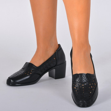 Pantofi Cu Toc Dama Olimpia Negri - Need 4 Shoes