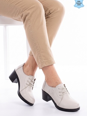 Pantofi Dama Piele Naturala Emily Bej