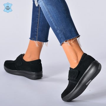 Pantofi Dama Piele Naturala Sarah 2 Negri - Need 4 Shoes