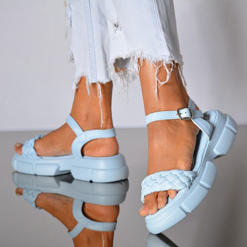 Sandale Dama Cezy Albastre- Need 4 Shoes