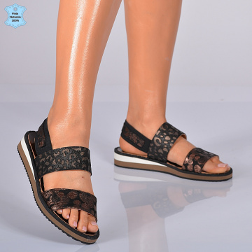 Sandale Dama Piele Naturala Ruby 2 Negre- Need 4 Shoes