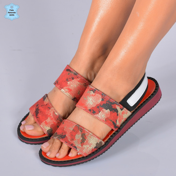 Sandale Dama Piele Naturala Ruby 2 Rosii- Need 4 Shoes