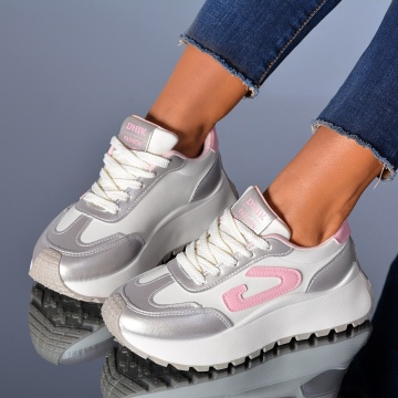 Adidasi Dama Indy Alb/Roz- Need 4 Shoes