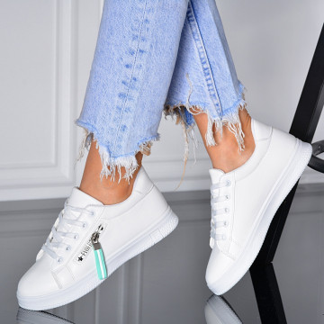 Adidasi Dama Rosina Alb/Albastru- Need 4 Shoes