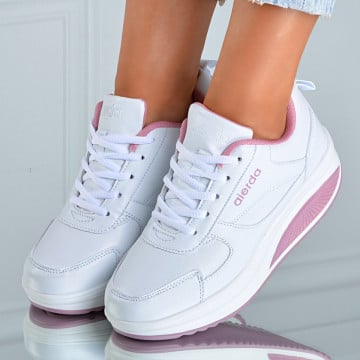 Adidasi dama Zena 7 Alb/Roz - Need 4 Shoes
