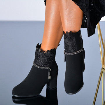 Botine Creola 2 Negre - Need 4 Shoes