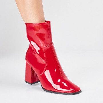 Botine Orlina Rosii-Need 4 Shoes