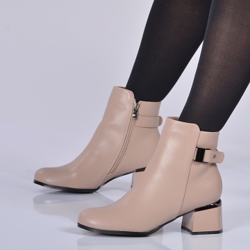 Botine Soraya Bej-Need 4 Shoes