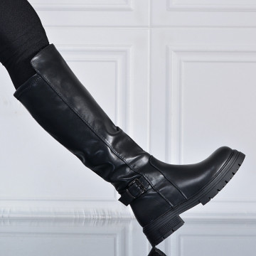 Cizme Dama Imblanite Andra Negre - Need 4 Shoes