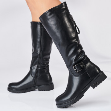 Cizme Dama Imblanite Clarice 2 Negre - Need 4 Shoes