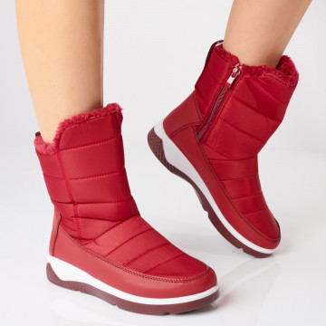 Cizme Dama Imblanite Miranda 3 Rosii- Need 4 Shoes