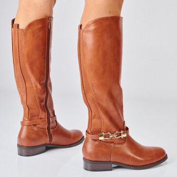 Cizme Dama Imblanite Simone Camel - Need 4 Shoes