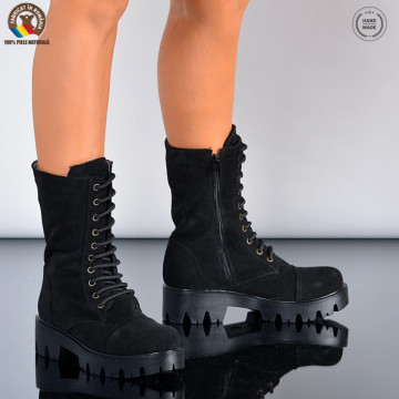 Cizme Dama Piele Naturala Maryn 3 Negre - Need 4 Shoes