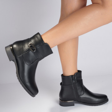 Ghete Dama Casual Emiliana Negre-Need 4 Shoes