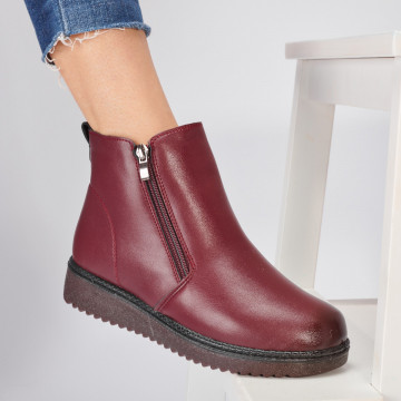Ghete Dama Imblanite Aldy Bordo- Need 4 Shoes