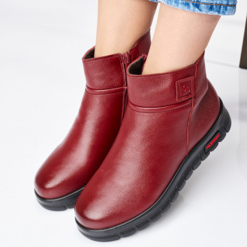 Ghete Dama Imblanite Maroc 17 Bordo- Need 4 Shoes