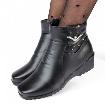 Ghete Dama Imblanite Noni 12 Negre - Need 4 Shoes