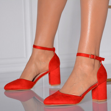 Pantofi Cu Toc Dama Doina   Rosii- Need 4 Shoes
