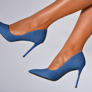 Pantofi Cu Toc Dama Izabela Navy- Need 4 Shoes