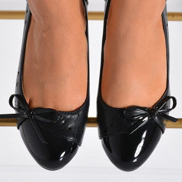 Pantofi Cu Toc Dama Roxett Negri- Need 4 Shoes