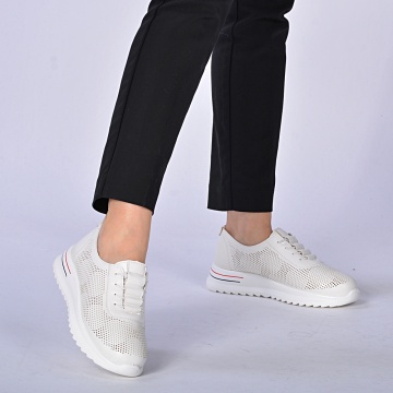 Pantofi Dama Casual Elisei Albi