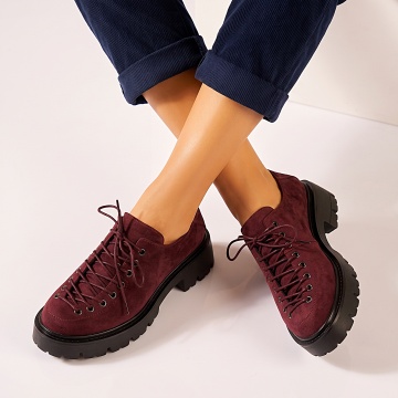 Pantofi Dama Casual Mirana 2 Bordo