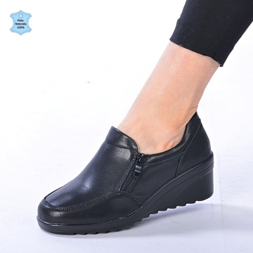 Pantofi Dama Piele Naturala Bandi Negri