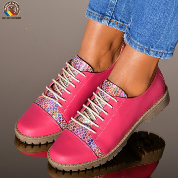Pantofi Dama Piele Naturala Melysa Fuchsia- Need 4 Shoes