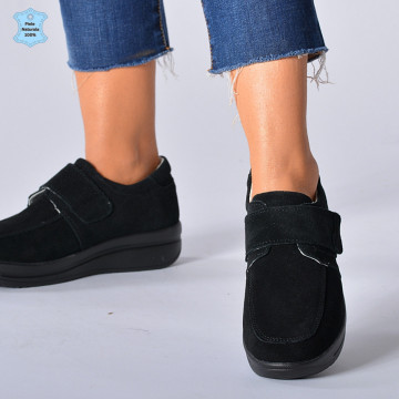 Pantofi Dama Piele Naturala Sarah 2 Negri - Need 4 Shoes