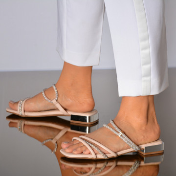 Papuci Cu Toc Lulu Bej- Need 4 Shoes