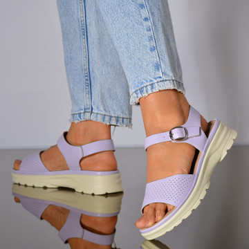 Sandale Cu Platforma Armida Mov- Need 4 Shoes