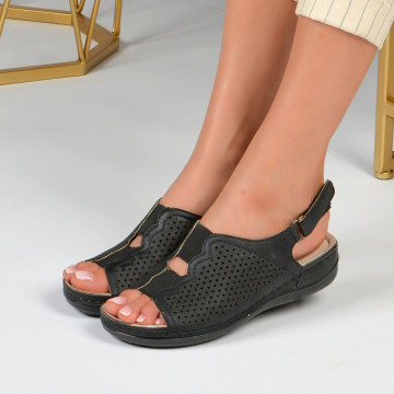 Sandale Dama  Ivona Negre - Need 4 Shoes