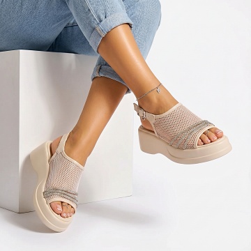 Sandale Dama Jasper Bej