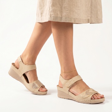 Sandale Dama Sorela Beige