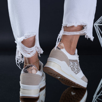 Adidasi Dama Anisia Bej-Need 4 Shoes