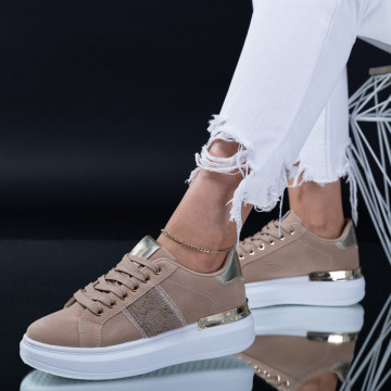 Adidasi Dama Harly Bej-Need 4 Shoes