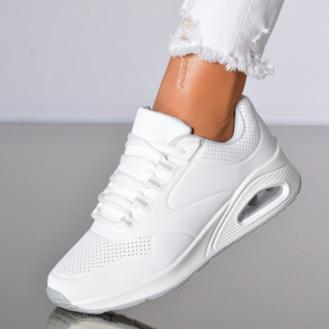 Adidasi Dama Jessy Alb/Gri- Need 4 Shoes