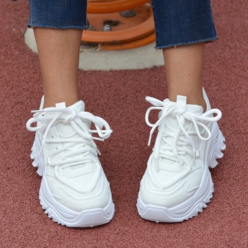 Adidasi Dama Palmer 2 Albi- Need 4 Shoes