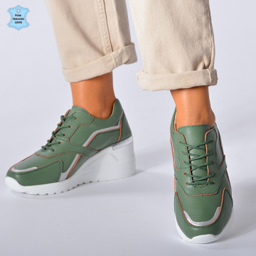 Adidasi Dama Piele Naturala Debby Verzi- Need 4 Shoes