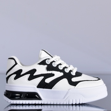 Adidasi Dama Vivy Alb/Negru- Need 4 Shoes
