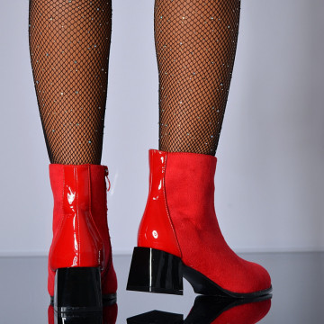 Botine Dionis Rosii-Need 4 Shoes