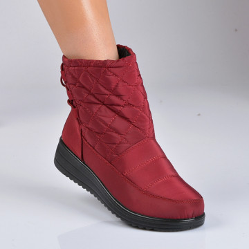 Cizme Dama Imblanite Angus Bordo- Need 4 Shoes
